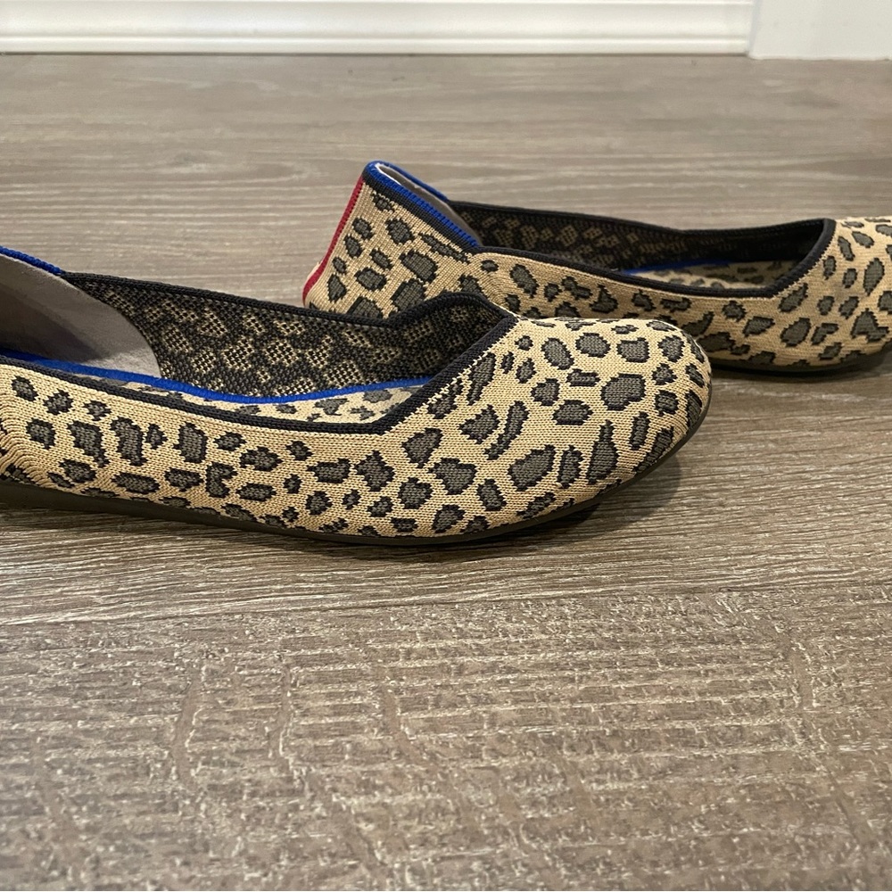 Cheetah Rothy's size 8.5 - Picture 2 of 6